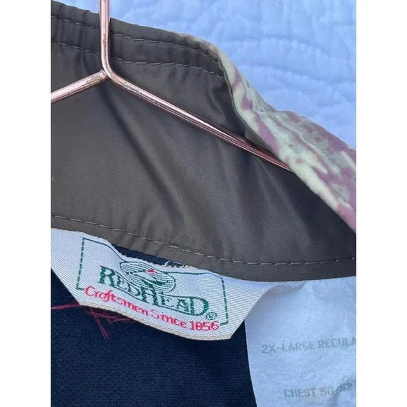 RedHead Mens Full Zip Realtree Hunting Insulated Camo Bomber Jacket Sz 2XL - Picture 14 of 14